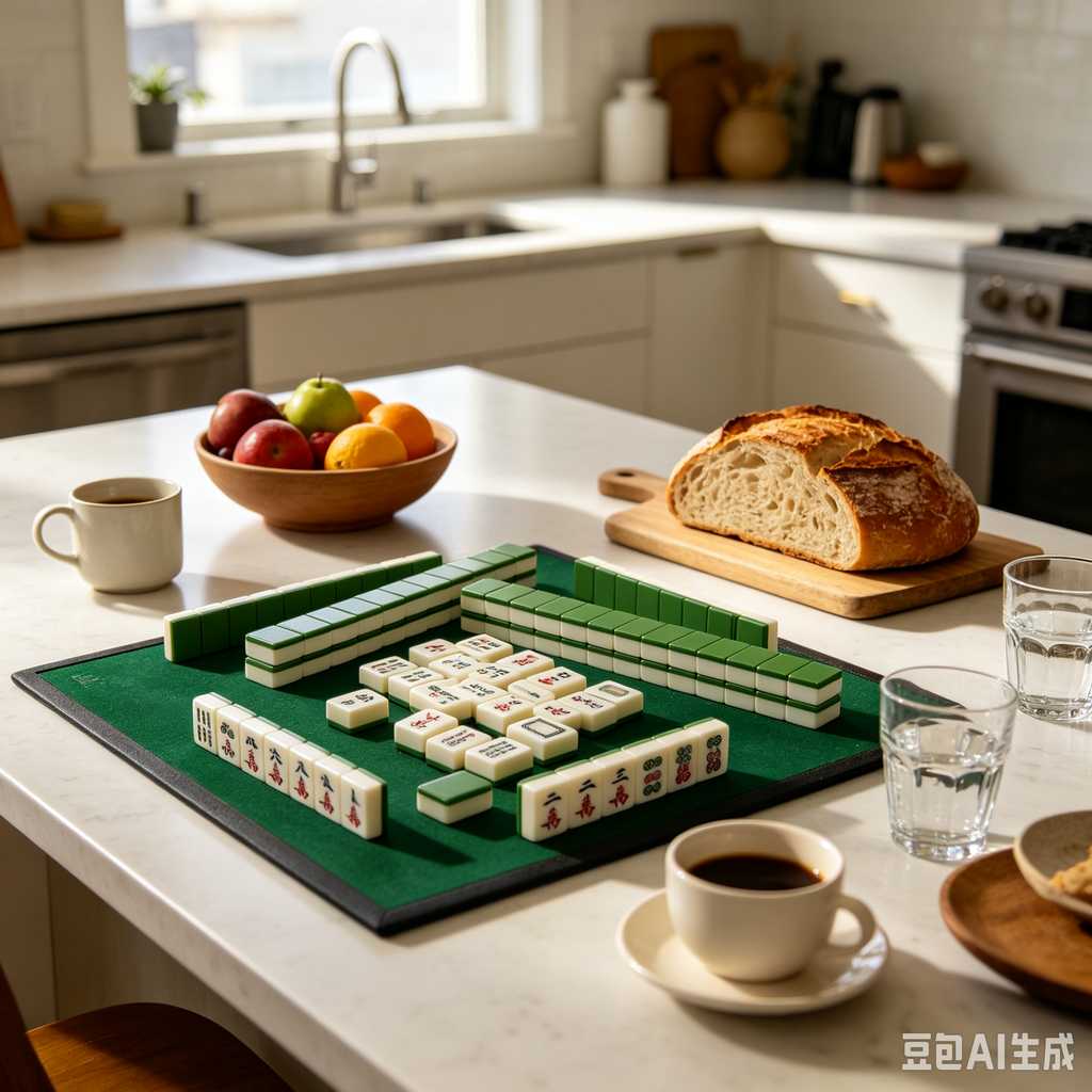 mahjong table cover mat